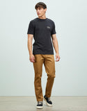 BRIXTON PARSONS S/S TAILORED TEE - Black