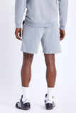 BRIXTON Stem Fleece Crossover Short - Heather Grey