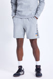 BRIXTON Stem Fleece Crossover Short - Heather Grey