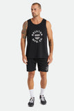 BRIXTON SHIELD CREST Mesh Short - Black
