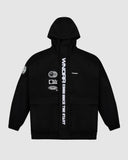 WNDRR AMPLIFY SPRAY JACKET - BLACK