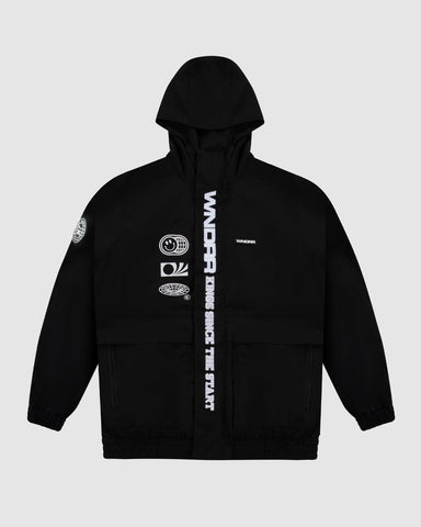WNDRR AMPLIFY SPRAY JACKET - BLACK