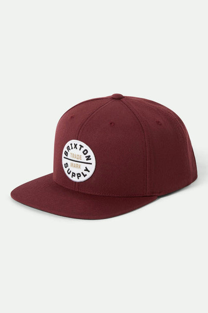 BRIXTON Oath III Snapback - Port