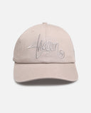 SDOUBLE Shawn Script Strapback Cap - Unbleached