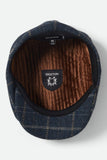 BRIXTON BROOD SNAP CAP - Mood Indigo/Tan