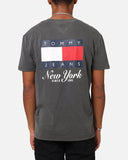 TOMMY JEANS DM0DM20346_BDS RG Heritage Flag Tee - Black