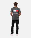 TOMMY JEANS DM0DM20346_BDS RG Heritage Flag Tee - Black