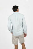 James Harper JHS554 Long Sleeve Shirt - Ice Blue