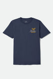 Brixton Well S/S Standard Tee - Navy