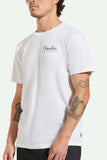 BRIXTON Fender Volume S/S Pocket Tee - White