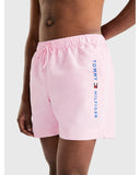 TOMMY HILFIGER UM0UM02885_TOM Logo Mid Length Swim Shorts - Iconic Pink