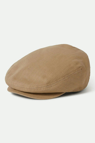 BRIXTON Hooligan LW Snap Cap - Khaki/Sand Herringbone