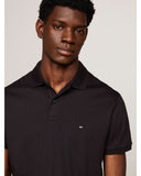 TOMMY HILFIGER MW0MW35585_BDS LIQUID COTTON ESSENTIAL REG POLO - Black