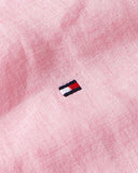 TOMMY HILFIGER MW0MW36887_TOJ IC PIGMENT DYED LINEN RF SHIRT - Romantic Pink
