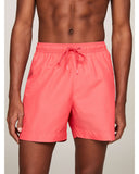 TOMMY HILFIGER UM0UM03258_TJN Original Logo Mid Length Swim Shorts - Laser Pink