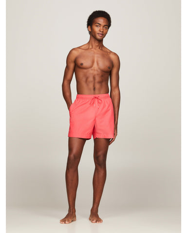 TOMMY HILFIGER UM0UM03258_TJN Original Logo Mid Length Swim Shorts - Laser Pink