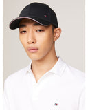 TOMMY HILFIGER AM0AM12534 CORPORATE COTTON 6 PANEL CAP - Black