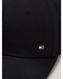 TOMMY HILFIGER AM0AM12534 CORPORATE COTTON 6 PANEL CAP - Black