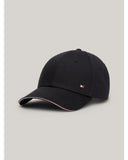 TOMMY HILFIGER AM0AM12534 CORPORATE COTTON 6 PANEL CAP - Black