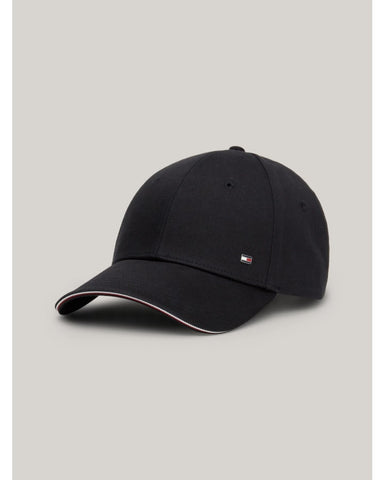 TOMMY HILFIGER AM0AM12534 CORPORATE COTTON 6 PANEL CAP - Black