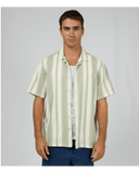 SILENT THEORY Capri S/S Shirt - Green