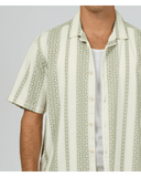SILENT THEORY Capri S/S Shirt - Green
