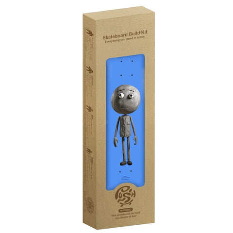 PUSH Concrete Guy FP 7.75 In-Complete Skateboard - Blue