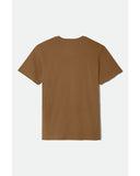 BRIXTON WELLSTON 17330 S/S TEE - Washed Copper
