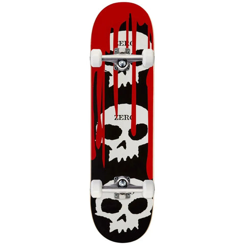 ZERO 3 Skull 8" Skateboard Complete
