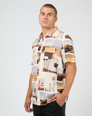 ST GOLIATH Album S/S Shirt - White