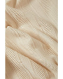 BRIXTON Theo Jacquard S/S Polo - Cream