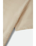 BRIXTON Theo Jacquard S/S Polo - Cream