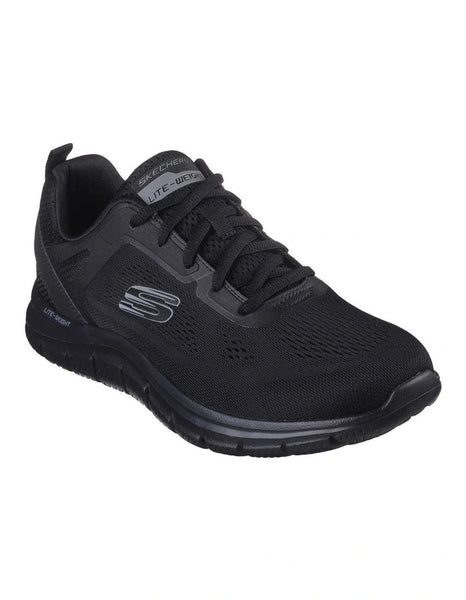 ⭐️8です SKECHERS Track 232698 Broader Sneaker - Black/Black – E-Male Store