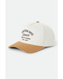 BRIXTON Stratton Snapback - Off White/Caramel