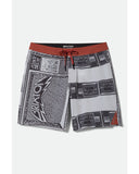 BRIXTON Blitz 21" Boardshort - TV Checker/Amber Terrian