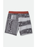 BRIXTON Blitz 21" Boardshort - TV Checker/Amber Terrian