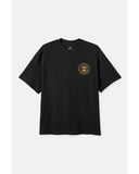 BRIXTON Upson Boxed Crop Tee - Black