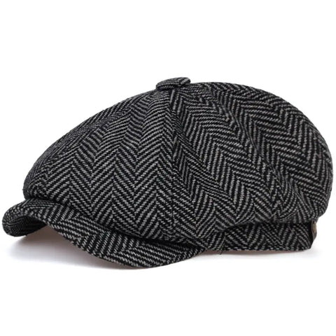 E-MALE Vintage Newsboy Cap
