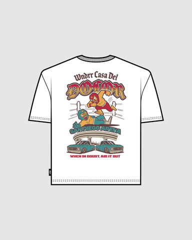 WNDRR Casa Del Dolar Box Fit Tee - White