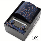 E-MALE Four Piece Boxed Tie Set