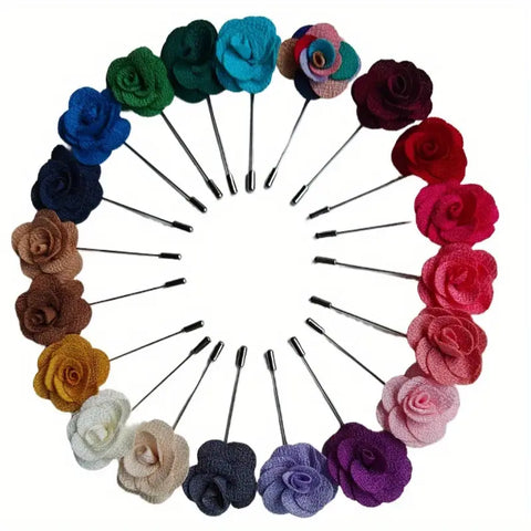 E-MALE FLOWER Lapel Pin