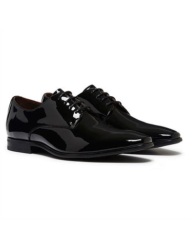 JULIUS MARLOW Jet Patent Leather Shoe - Black