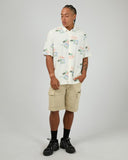 ST GOLIATH Patches S/S Shirt - White