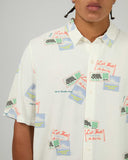 ST GOLIATH Patches S/S Shirt - White
