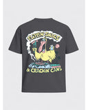 Silent Theory Snags and Cans Tee - Charcoal
