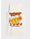Silent Theory Sweet Dreams Singlet - Natural