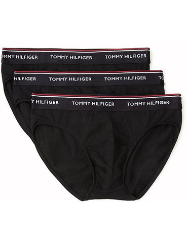 TOMMY HILFIGER 1U87903766 3 Pack Brief - Black