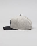 BRIXTON Oath III Snapback - Heather Grey/Black
