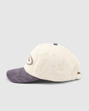 RUSTY Orbit Cord Six Panel Cap - Coal