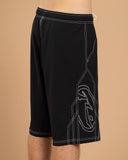 Rusty Tombstone Hybrid Waist Board Shorts - Black
